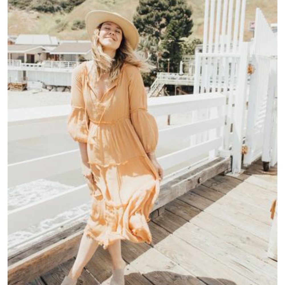CJLA Carly Jean Ava Boho Maxi Dress Thanksgiving